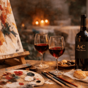 El trazo y el vino · Brush & Wine