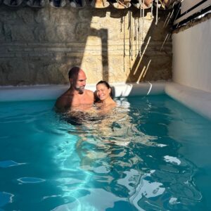 Posadero Winter Ritual:  cold bath and breathing